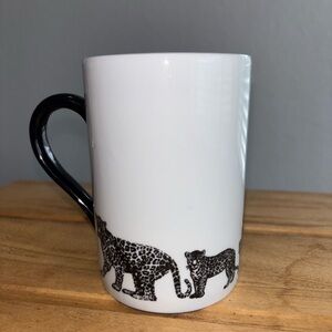 Konitz Leopard Safari mug, of  "Dekor Safari" collection designed by R. Drescher